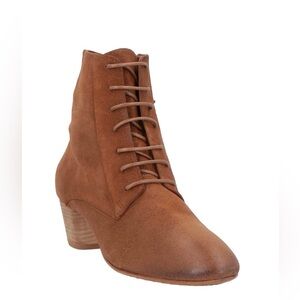 Marsell Women’s Tan Suede Ankle Boots